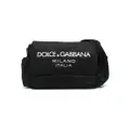 Dolce & Gabbana Kids logo-lettering changing bag - Black