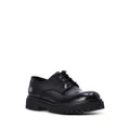 Karl Lagerfeld polished leather Derby shoes - Black