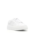 GANNI Court faux-leather sneakers - White