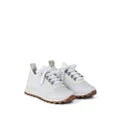Brunello Cucinelli knitted low-top sneakers - White