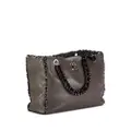 CHANEL Pre-Owned limited edition fringed tote bag - Brown