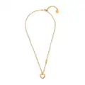 Versace Medusa heart pendant necklace - Gold