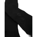 Versace embroidered-logo socks - Black
