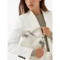 Brunello Cucinelli Monili-detail leather tote bag - White