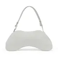 Diesel Play logo-plaque shoulder bag - White