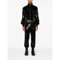 Dolce & Gabbana sequinned silk track jacket - Black