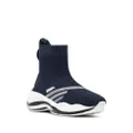 Emporio Armani chunky slip-on sneakers - Blue
