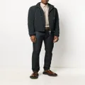 SANDRO long-sleeved drawstring hood jacket - Black