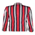 Thom Browne single-breasted button-fastening blazer - Red
