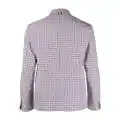 Thom Browne single-breasted button-fastening blazer - White