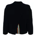 Paul Smith ribbed-knit wool jumper - Blue