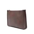 ETRO paisley-print clutch bag - Brown