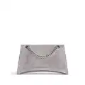 Balenciaga Crush embellished shoulder bag - Grey
