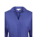 Vince Bias Dolman silk blouse - Blue