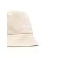 ISABEL MARANT logo-embroidered cotton bucket hat - Neutrals