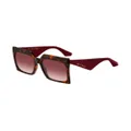 ETRO Tailoring oversize-frame sunglasses - Red