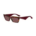 ETRO Tailoring cat-eye sunglasses - Red