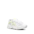 MSGM panelled low-top sneakers - White