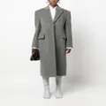 Jil Sander single-breasted virgin-wool coat - Grey