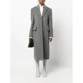 Jil Sander single-breasted virgin-wool coat - Grey