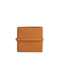 Marni Prisma bi-fold leather wallet - Orange