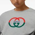 Gucci Interlocking G cotton sweatshirt - Grey