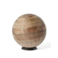 Brunello Cucinelli engraved wooden globe - Neutrals