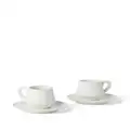 Brunello Cucinelli coffee cup set of two - White