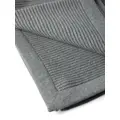 Brunello Cucinelli ribbed-knit cashmere blanket - Grey