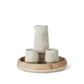 Brunello Cucinelli marble-effect ceramic cup (set of three) - Neutrals