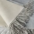 Brunello Cucinelli fringed cashmere blanket - Grey