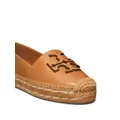 Tory Burch Ines logo-patch espadrilles - Brown