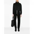 Calvin Klein Jeans high-neck drawstring sweatshirt - Black