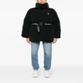 Calvin Klein Jeans belted puffer jacket - Black