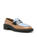 Camper Milah Twins leather loafers - Blue