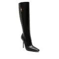 Versace Medusa '95 110mm leather boots - Black