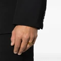 Versace Palmette enamel-detail ring - Gold