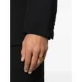 Versace Palmette enamel-detail ring - Gold