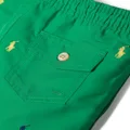 Ralph Lauren Kids Polo Pony-detailed swim shorts - Green