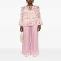 ZIMMERMANN Matchmaker Billow floral-print blouse - Pink