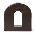 Brunello Cucinelli arch-shape ceramic bookend - Brown