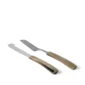 Brunello Cucinelli stainless steel cheese knives (set of 2) - Neutrals