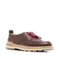 Moncler Peka City leather Derby shoes - Brown