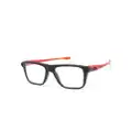Oakley Bunt square-frame glasses - Red