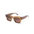 Thierry Lasry Insanity square-frame sunglasses - Brown