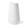 Brunello Cucinelli ribbed ceramic vase - White