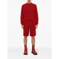 Burberry Equestrian Knight mesh shorts - Red