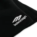 Balenciaga 3b Sports Icon Goggle beanie - Black