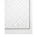Jimmy Choo Doris monogram-print silk scarf - White