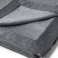 Brunello Cucinelli cashmere blanket (200cm x 150cm) - Grey